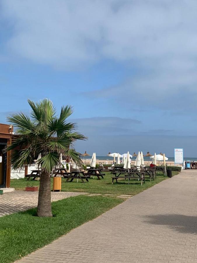 Blanca Beach Vue Laterale Sur Mer, Avec Wifi Daire Sidi Rahal  Dış mekan fotoğraf